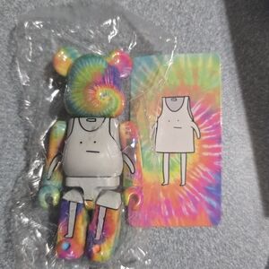 Colorful Tie-Dye Bear Toy